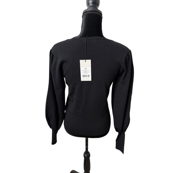 NWT NA-KD Balloon Sleeve Knitted Sweater - Medium - Picture 3 of 5